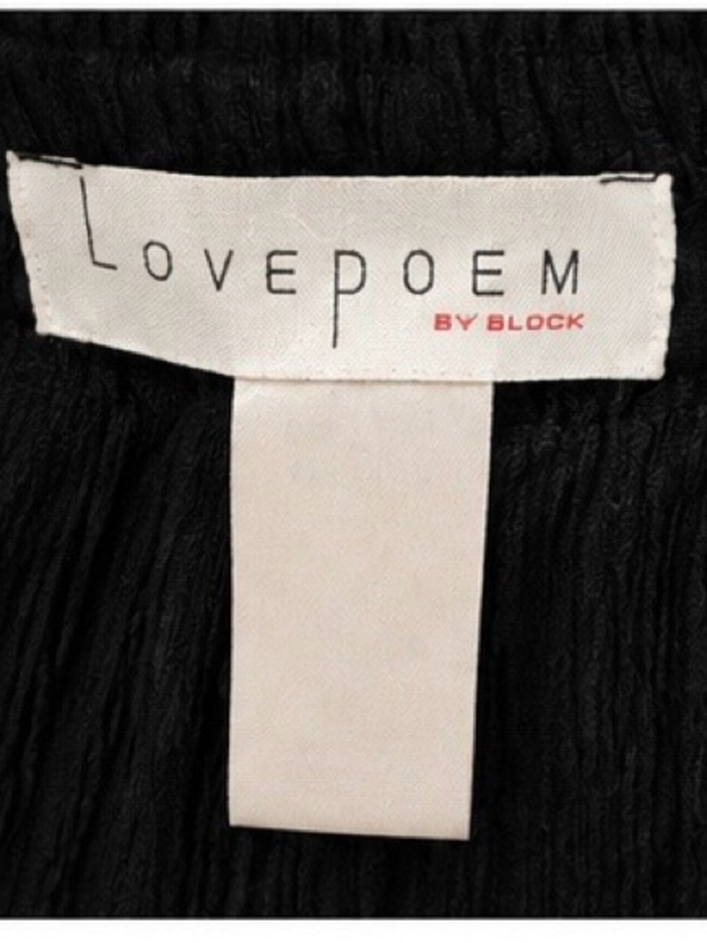 Love Poem Black Wide-Leg Pleated Pants - Picture 4 of 5